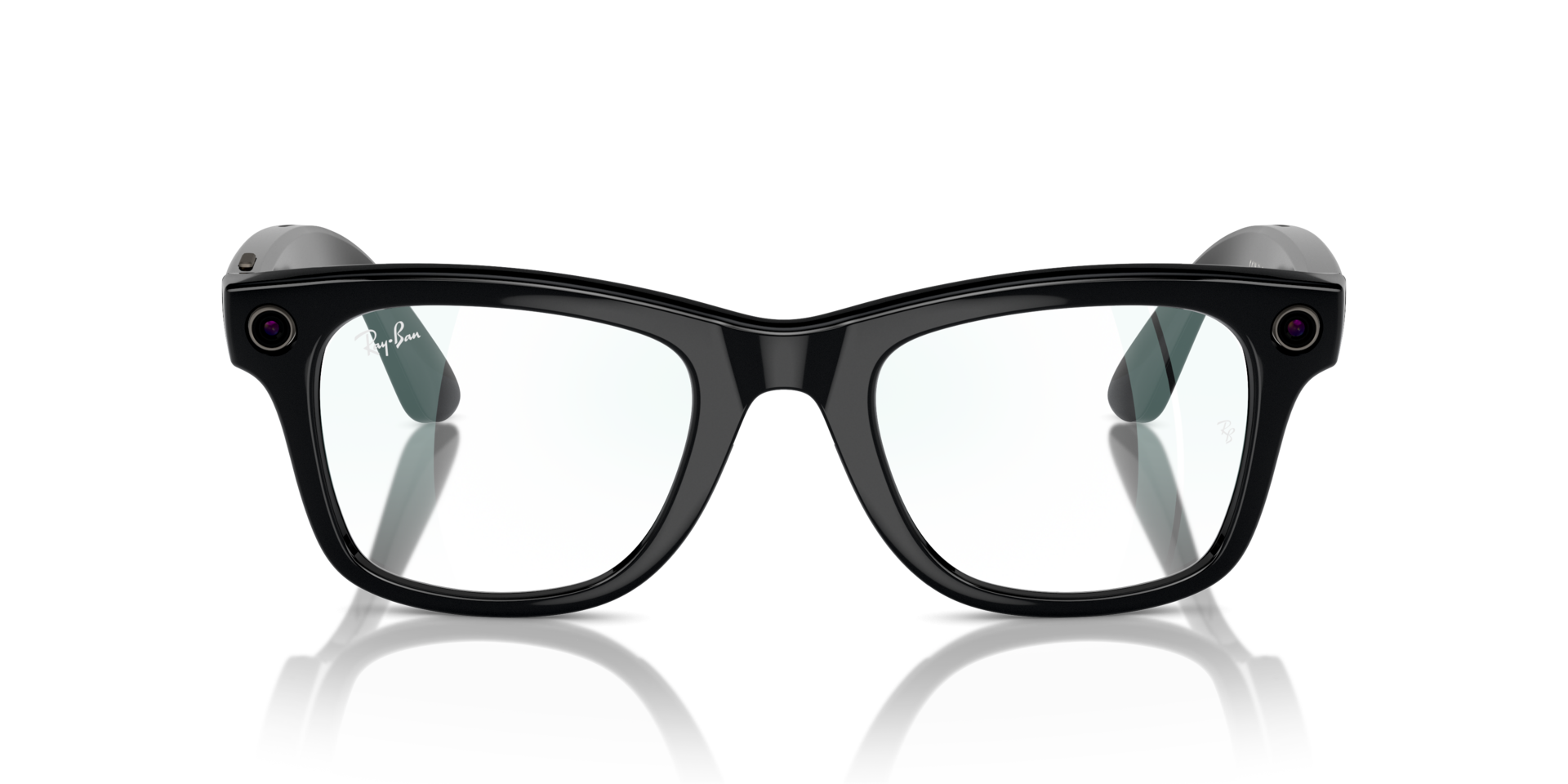 Ray-Ban | Meta Wayfarer Large Shiny Black - Premium Meta Wayfarer from Ray-Ban - Just Rs. 29900! Shop now at Laxmi Opticians