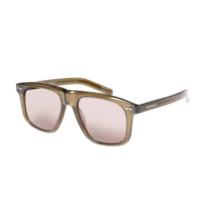 Mont Blanc MB0227S-55-004 Sunglasses - Premium Sunglasses from Mont Blanc - Just Rs. 20700! Shop now at Laxmi Opticians