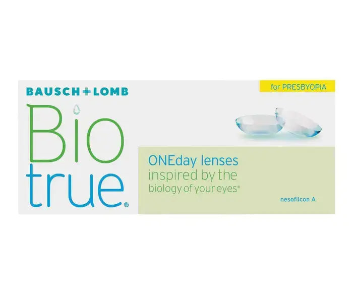 Bausch & Lomb BioTrue ONEday for Presbyopia Contact Lenses - Premium Daily Contact lenses from Bausch & Lomb - Just Rs. 4000! Shop now at Laxmi Opticians