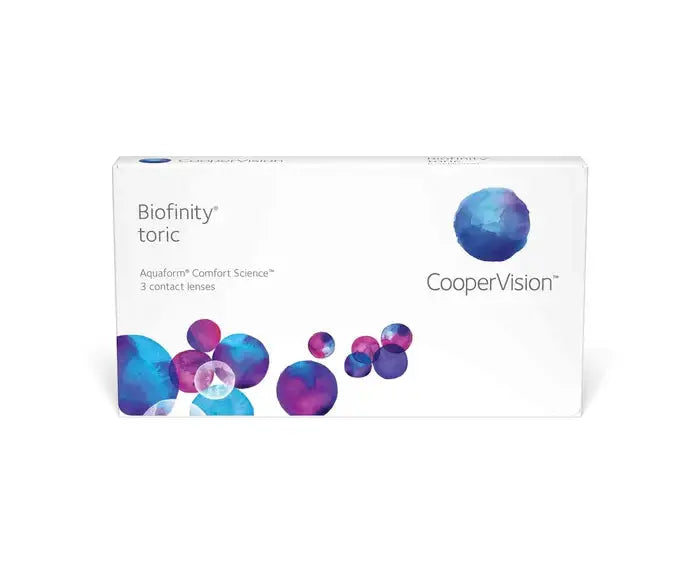 Cooper Vision Biofinity Toric for Astigmatism (Now Aspire Toric) Contact Lenses - Premium Monthly Contact lenses from CooperVision - Just Rs. 1675! Shop now at Laxmi Opticians