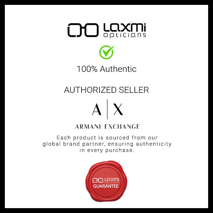 Armani Exchange-AX 3112--8078 Eyeglasses - Premium Eyeglasses from Armani Exchange - Just Rs. 8290! Shop now at Laxmi Opticians