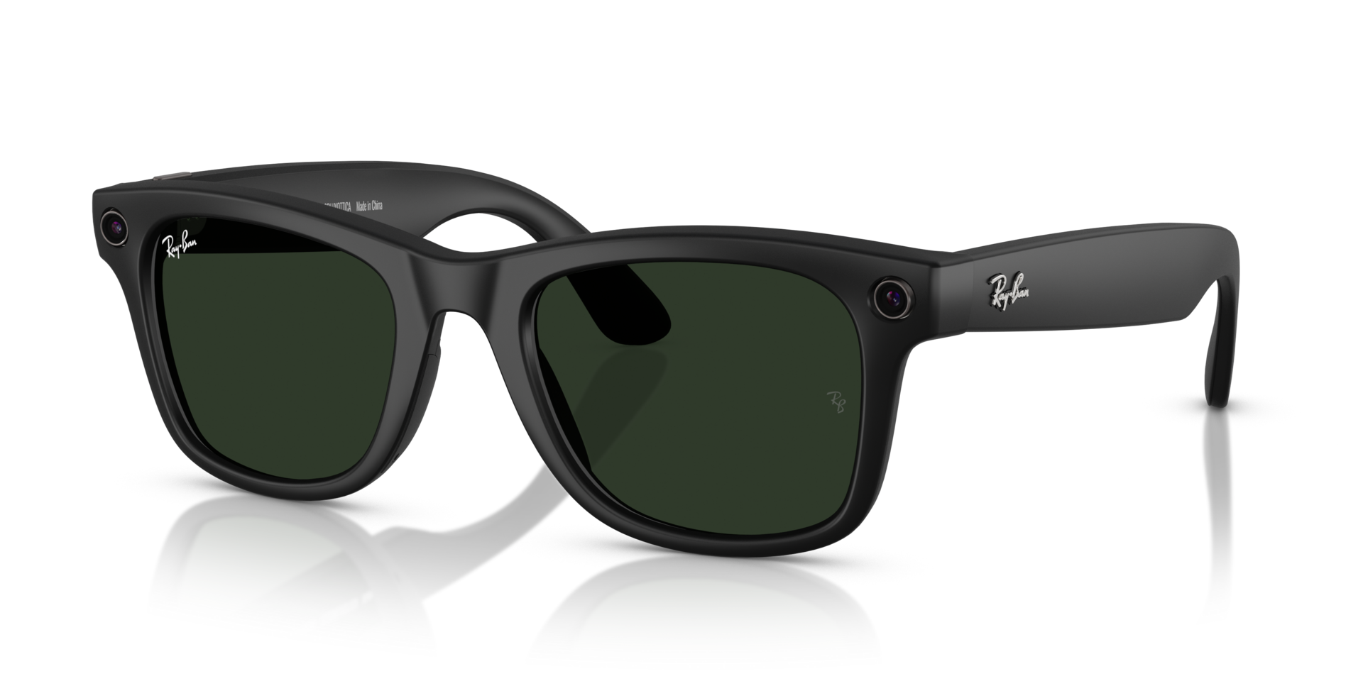 Ray-Ban | Meta Wayfarer Large Matte Black - Premium Meta Wayfarer from Ray-Ban - Just Rs. 35700! Shop now at Laxmi Opticians