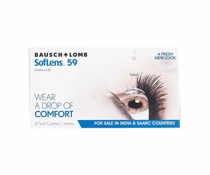Bausch & Lomb SofLens 59 Contact Lenses - Premium Monthly Contact lenses from Bausch & Lomb - Just Rs. 1499! Shop now at Laxmi Opticians