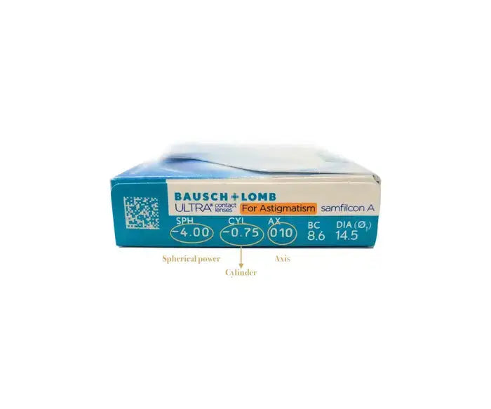 Bausch & Lomb ULTRA for Astigmatism Contact Lenses - Premium Monthly Contact lenses from Bausch & Lomb - Just Rs. 3700! Shop now at Laxmi Opticians